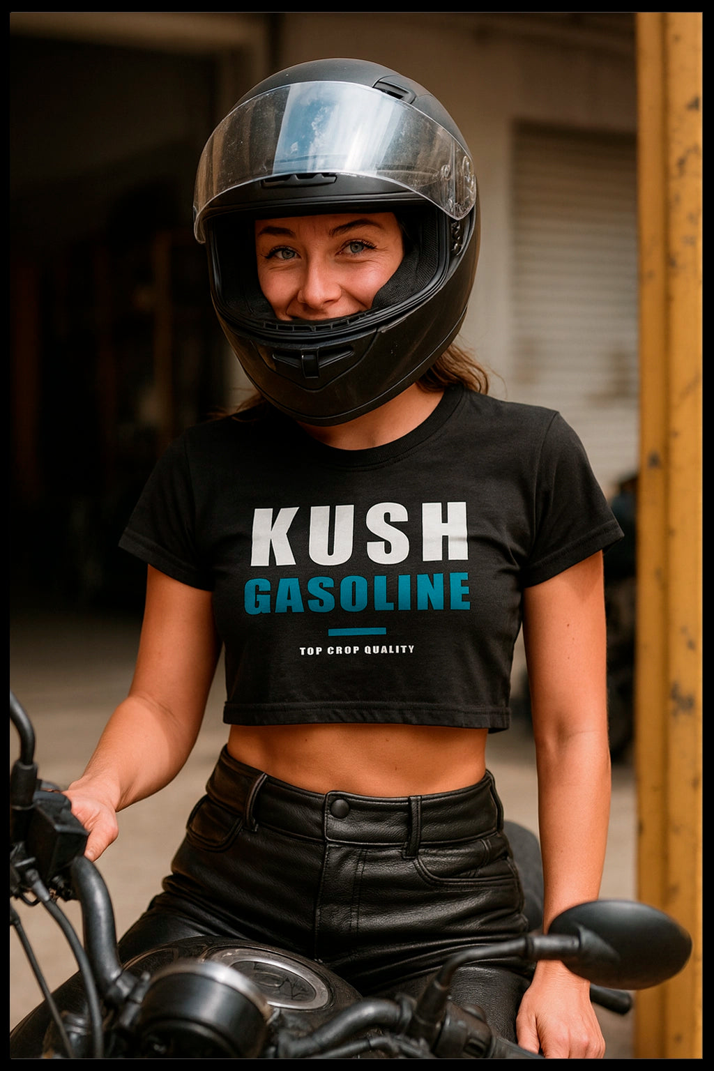 KUSH Gasoline Crop Femme