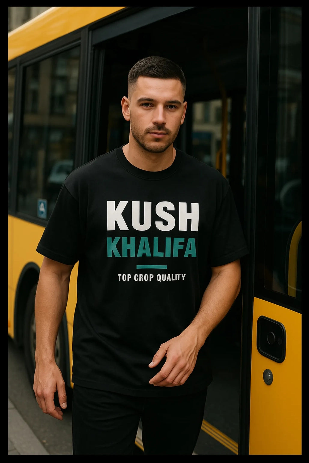 KUSH OVERSIZED TEE || KHALIFA