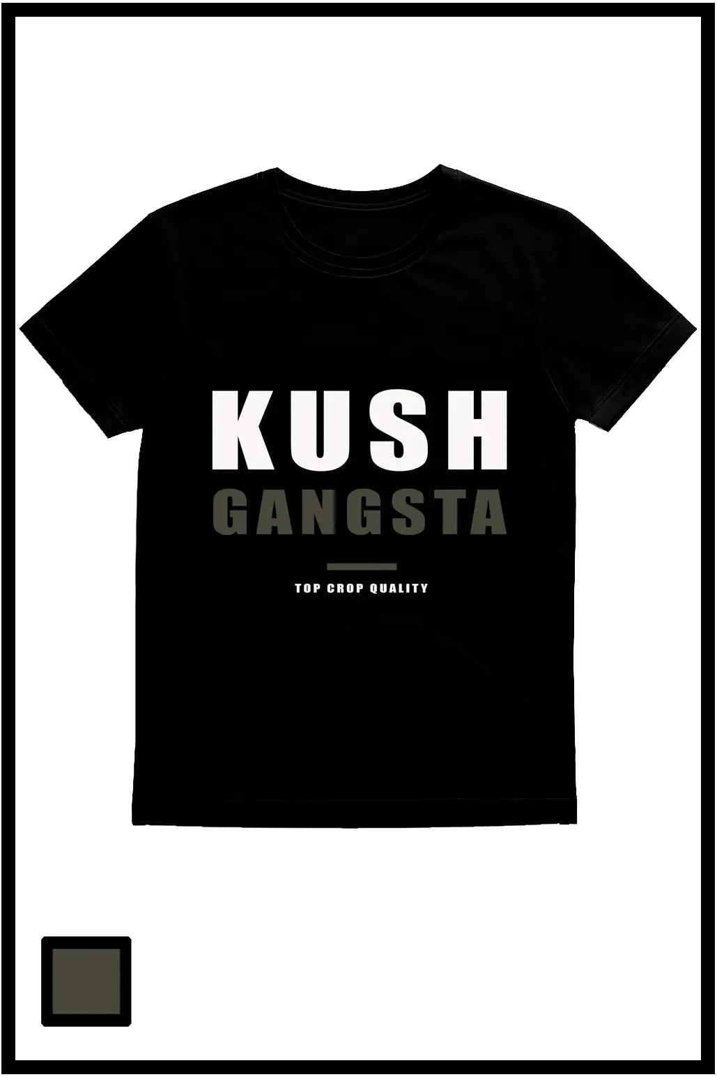 KUSH OVERSIZED TEE || GANGSTA