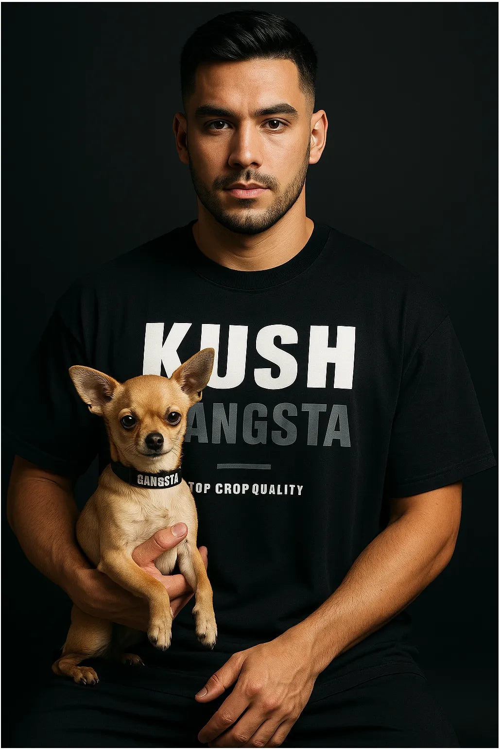 KUSH OVERSIZED TEE || GANGSTA