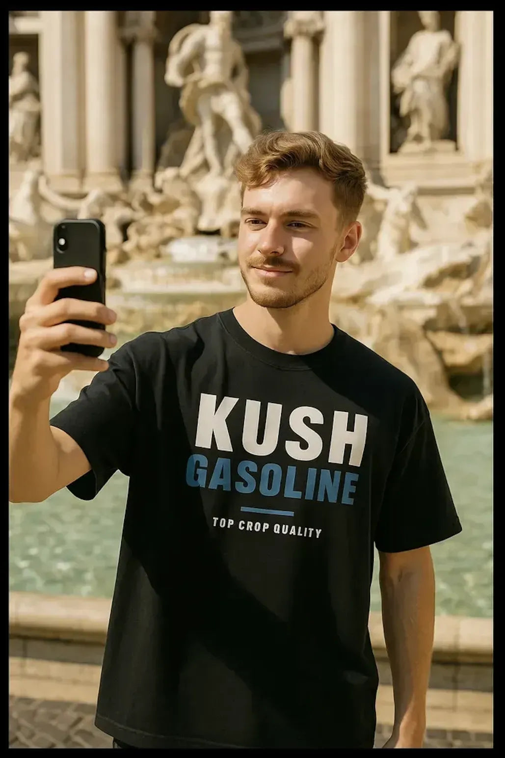 KUSH OVERSIZED TEE || GASOLINE