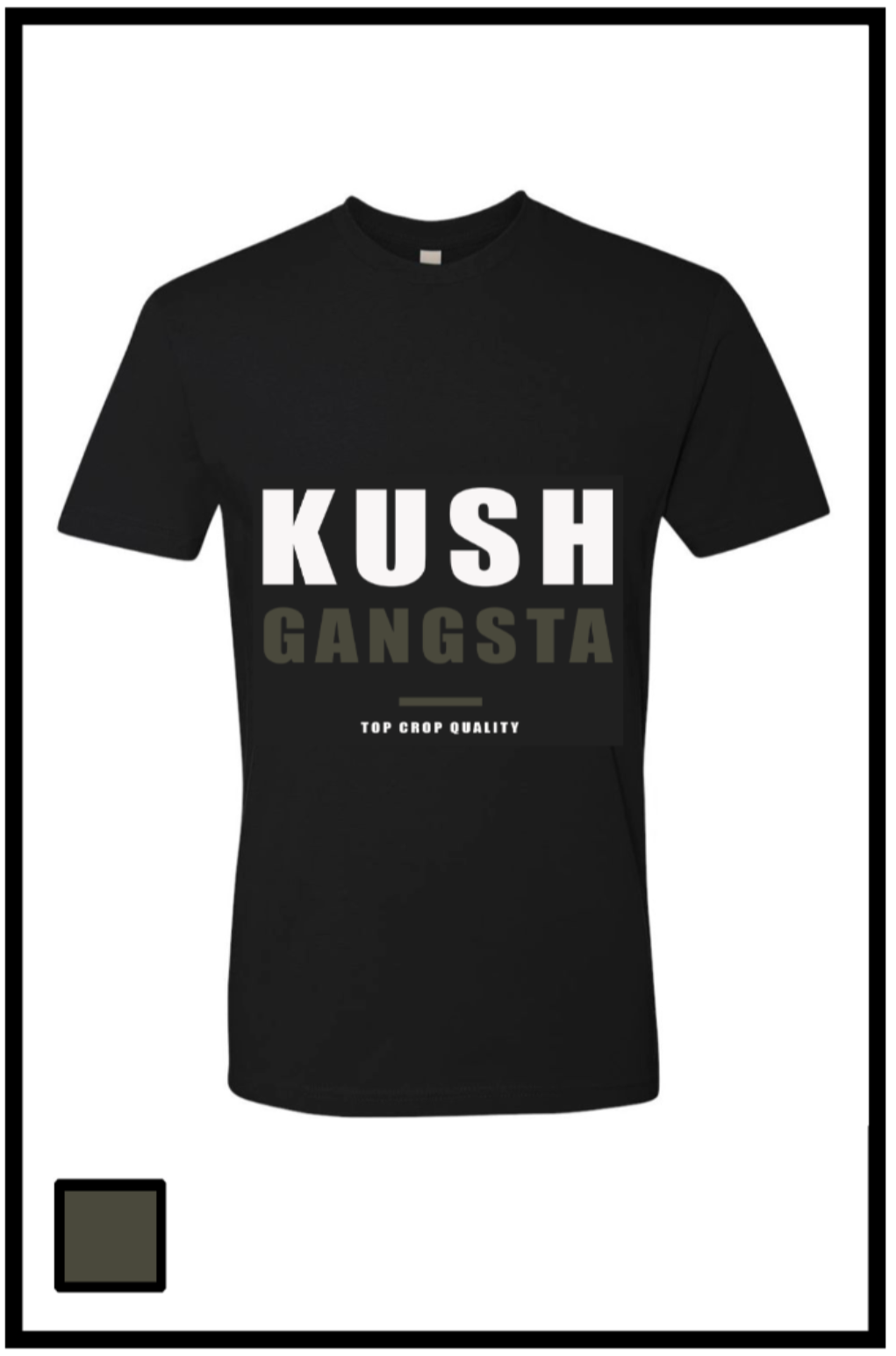 Kush Mens Fitted || Kush Gangsta