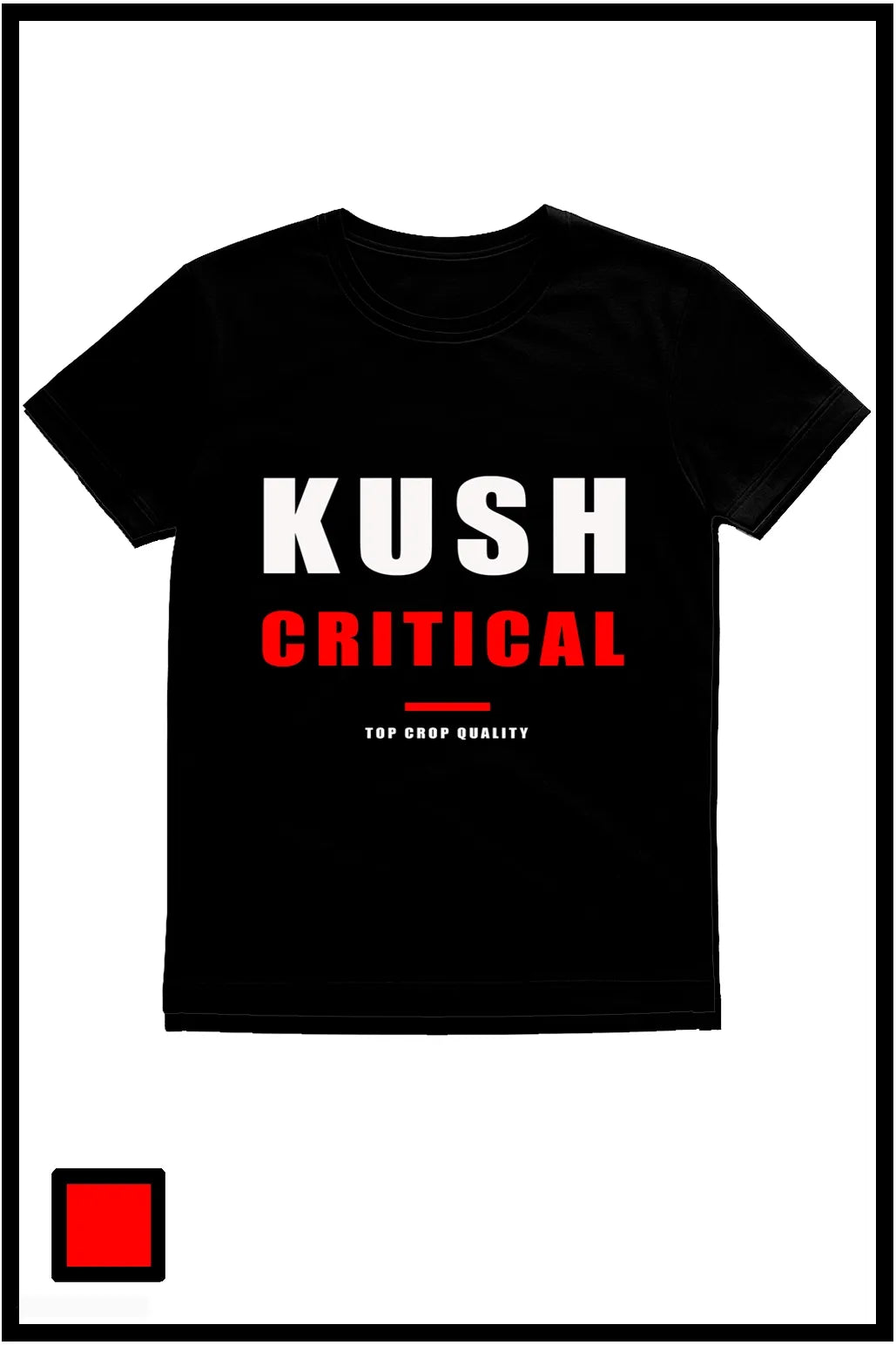 KUSH OVERSIZED TEE || CRITICAL