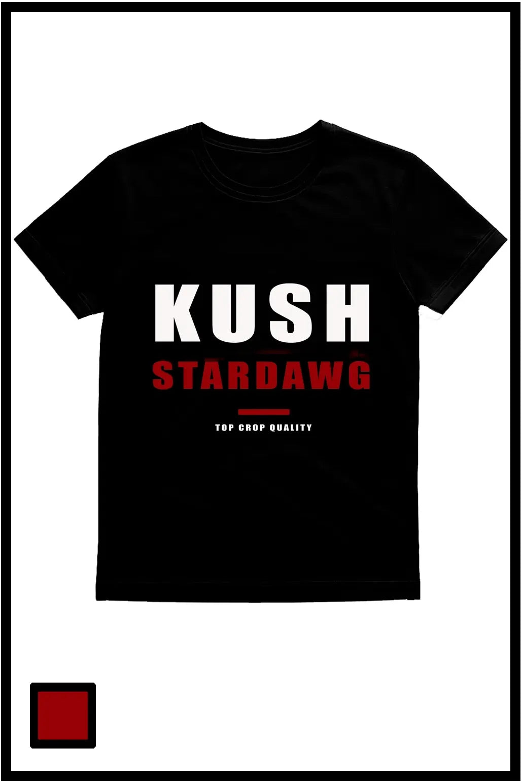 KUSH OVERSIZED TEE || STARDAWG